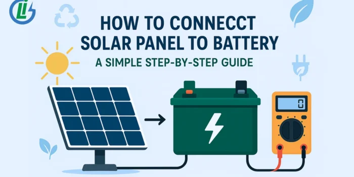 How to Connect Solar Panel to Battery Likraft