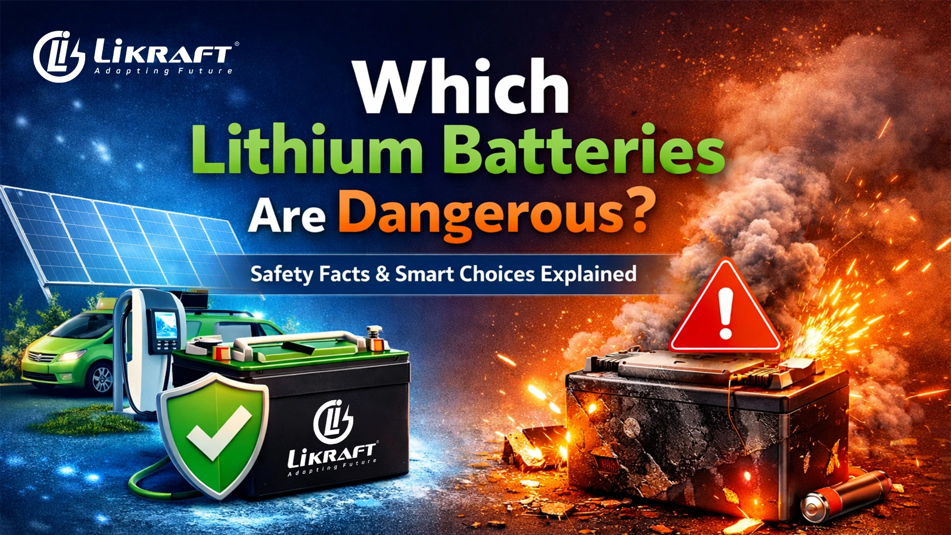Which lithium batteries are dangerous?