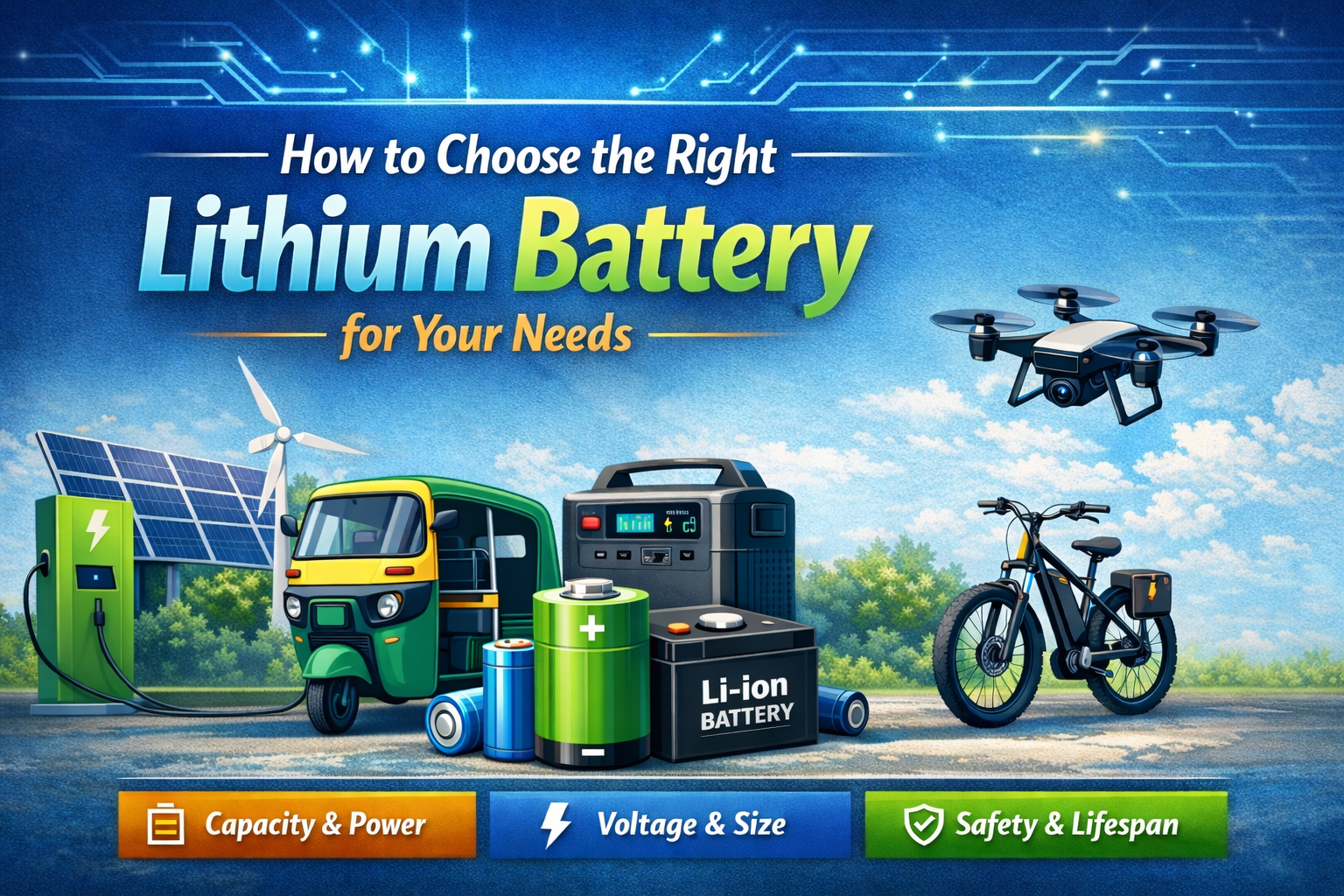 Likraft lithium battery