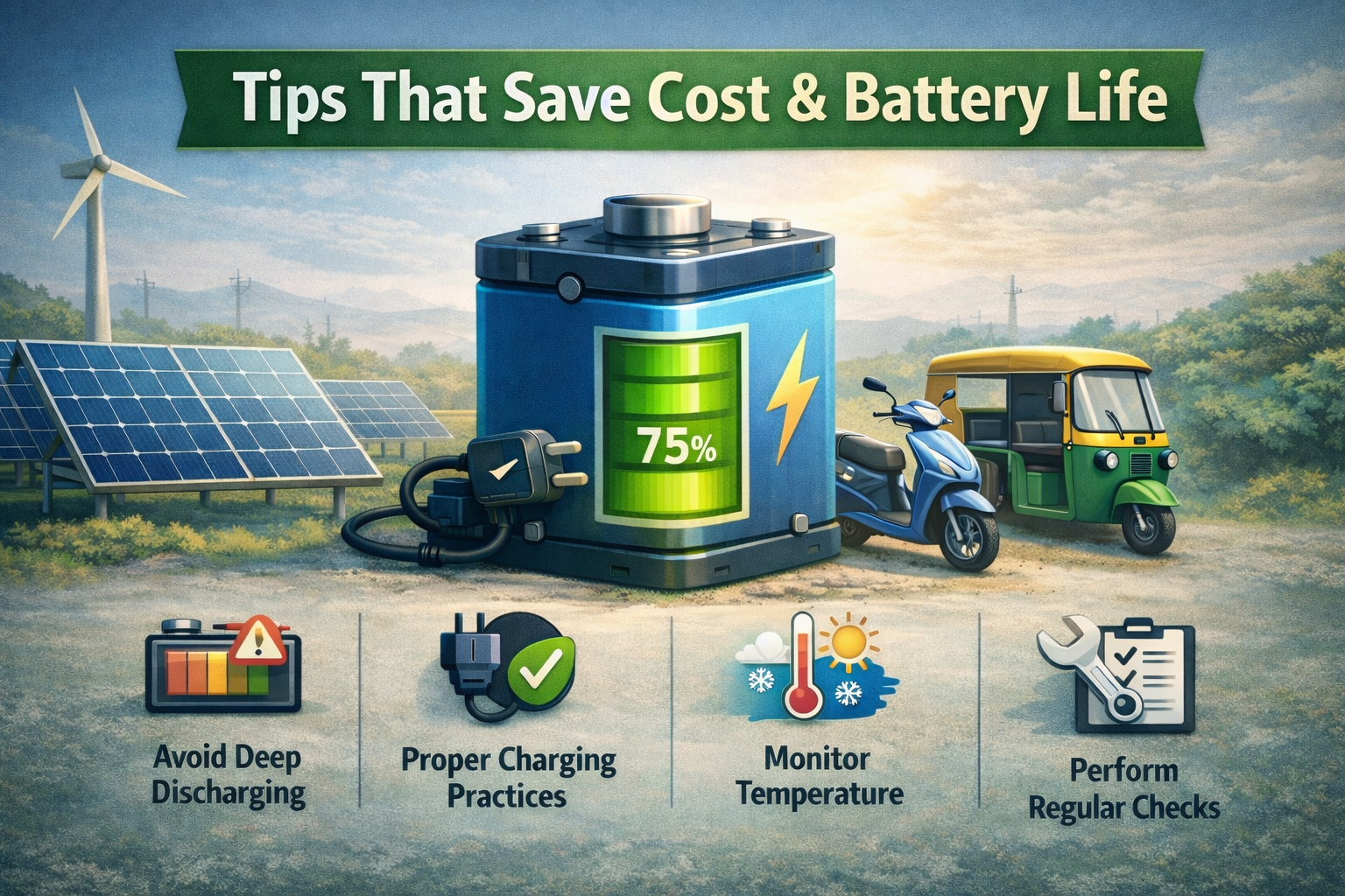 Likraft battery tips